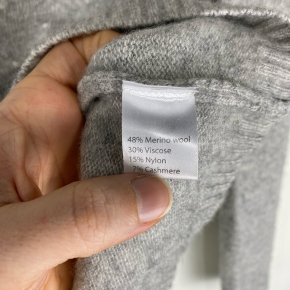 Benedetta B Italian Knit Polka Dot Merino Wool Cashmere Sweater Shirt Top Medium - Picture 3 of 4